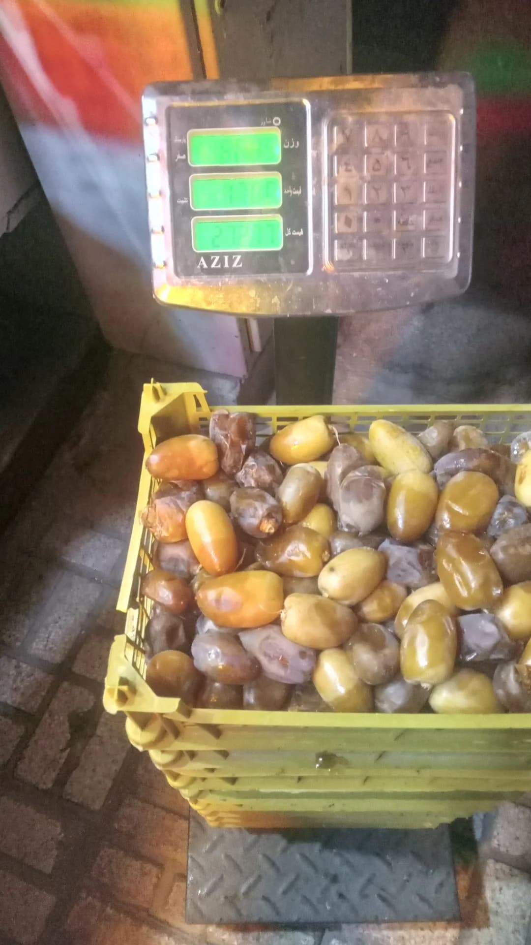 رطب کبکاب خشت سبد دو کیلویی